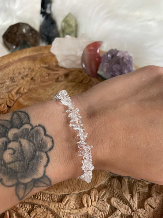 Quartz Chip Bracelet