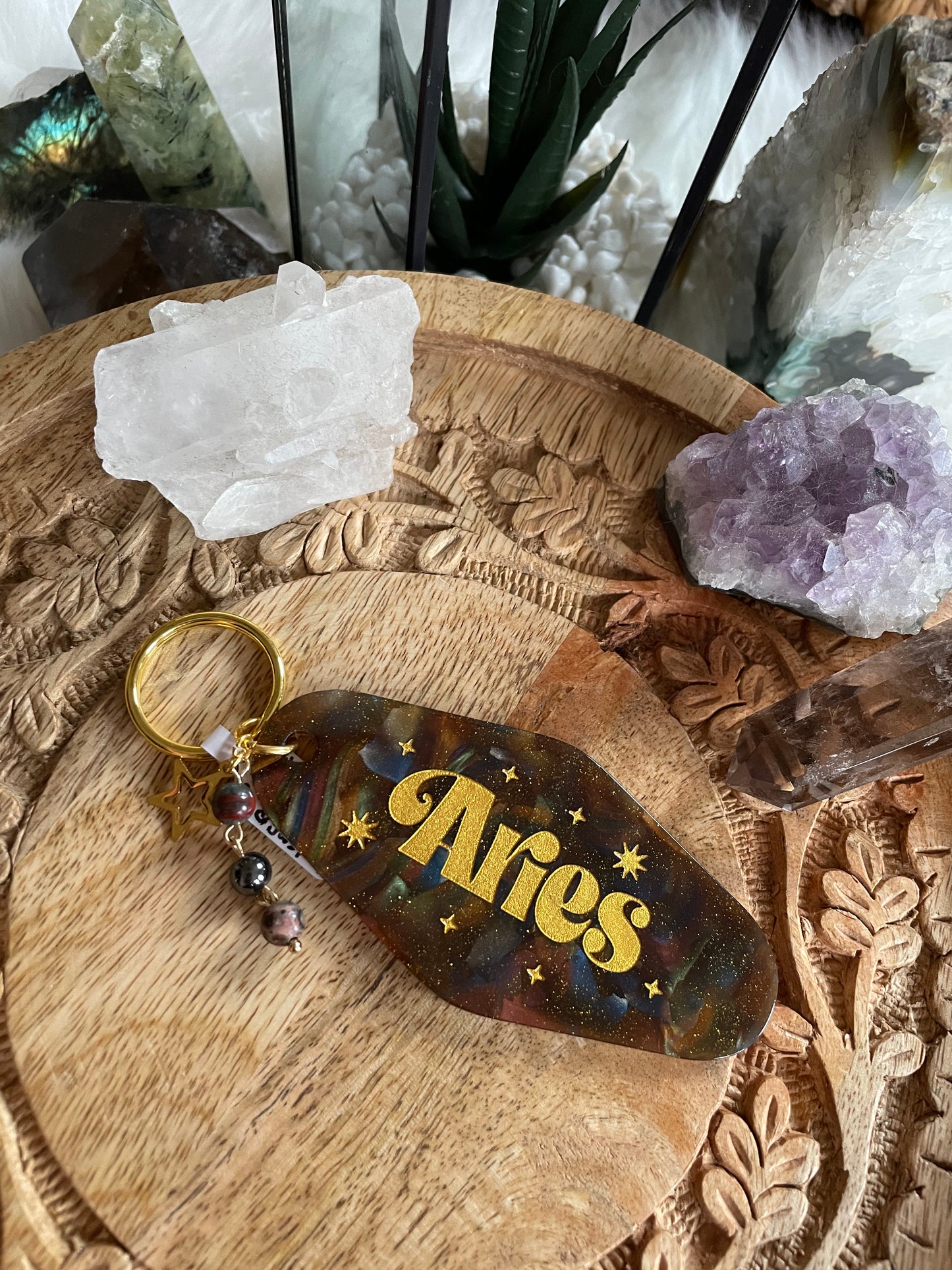 Aries Keychain