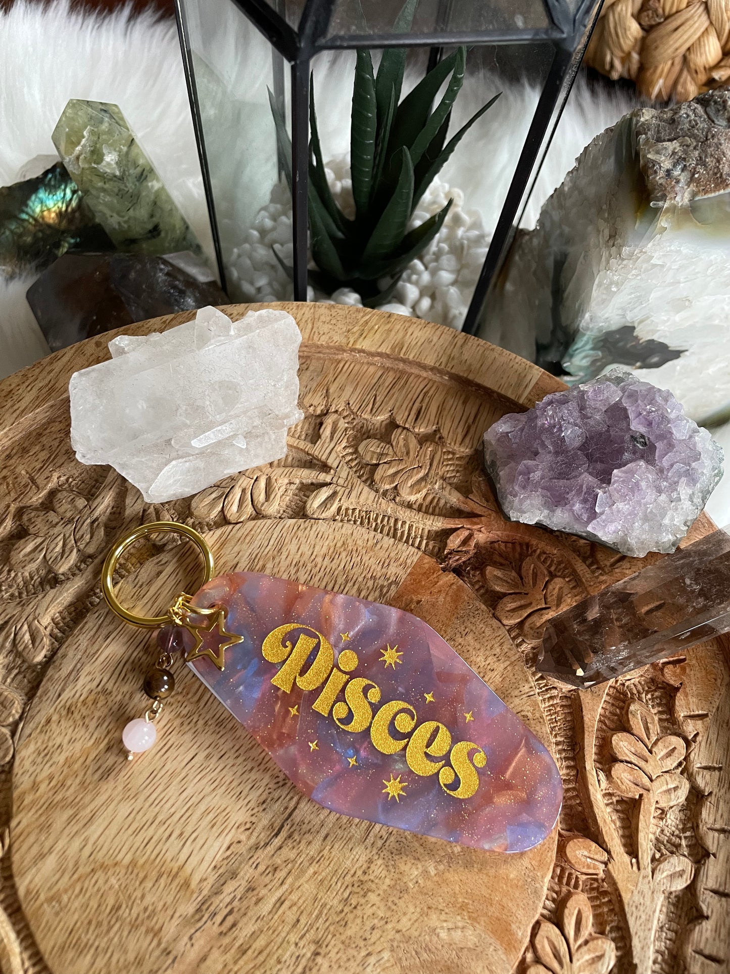 Pisces Keychain